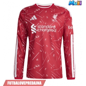 Lacne Muži Futbalové dres Liverpool 2026-27 Dlhy Rukáv - Domáci